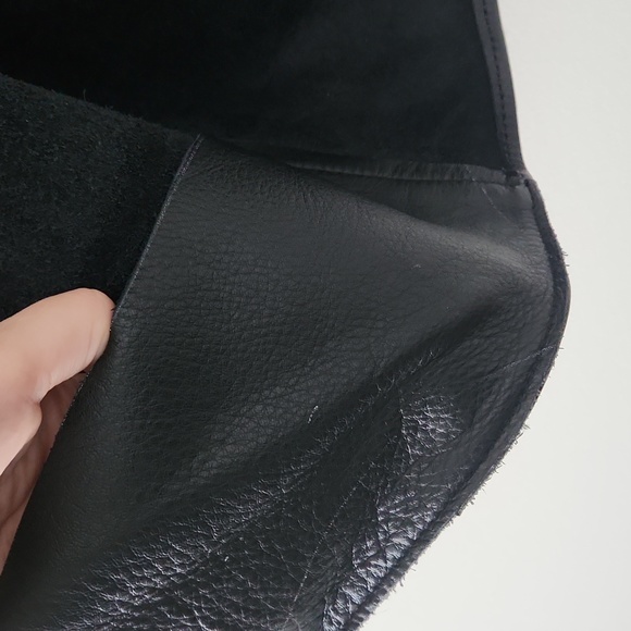 *SOLD* MEN'S ROOM | Genuine leather vest black sz XXL - Picture 5 of 6